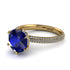 Hidden Halo Round Diamond Engagement Ring - Ashley No. 13 image 1