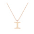 I - Letter Name Necklace Initial Necklace