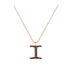 I - Letter Name Necklace Initial Necklace