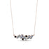 Baguette Black Diamond Necklace - Arielle No. 8