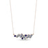 Baguette Sapphire Necklace - Arielle No. 14