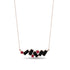 Baguette Ruby Necklace - Arielle No. 41