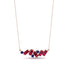 Baguette Sapphire Necklace - Arielle No. 59