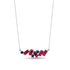 Baguette Sapphire Necklace - Arielle No. 60