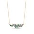 Baguette Emerald Necklace - Arielle No. 4