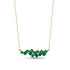 Baguette Emerald Necklace - Arielle No. 19