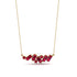 Baguette Ruby Necklace - Arielle No. 55
