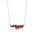 Baguette Sapphire Necklace - Arielle No. 58