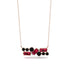 Ruby Baguette Necklace Mix - Kinley No. 53