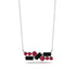 Black Diamond Baguette Necklace Mix - Kinley No. 42 image 1