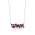 Ruby Baguette Necklace Mix - Kinley No. 51