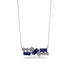 Sapphire Baguette Necklace Mix - Kinley No. 63