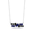 Sapphire Baguette Necklace Mix - Kinley No. 69