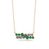 Diamond Baguette Necklace Mix - Kinley No. 4