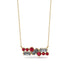 Diamond Baguette Necklace Mix - Kinley No. 10