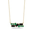 Black Diamond Baguette Necklace Mix - Kinley No. 34 image 1