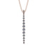 Tie Necklace Row Diamond - Paris No. 2