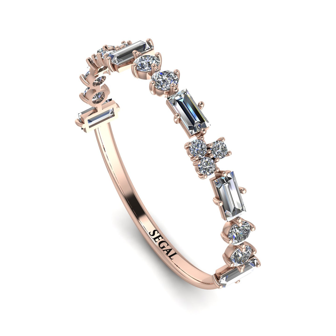 Eternity Mix Diamond Ring - Jocelyn No. 2