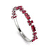 Eternity Mix Ruby Ring - Jocelyn No. 12