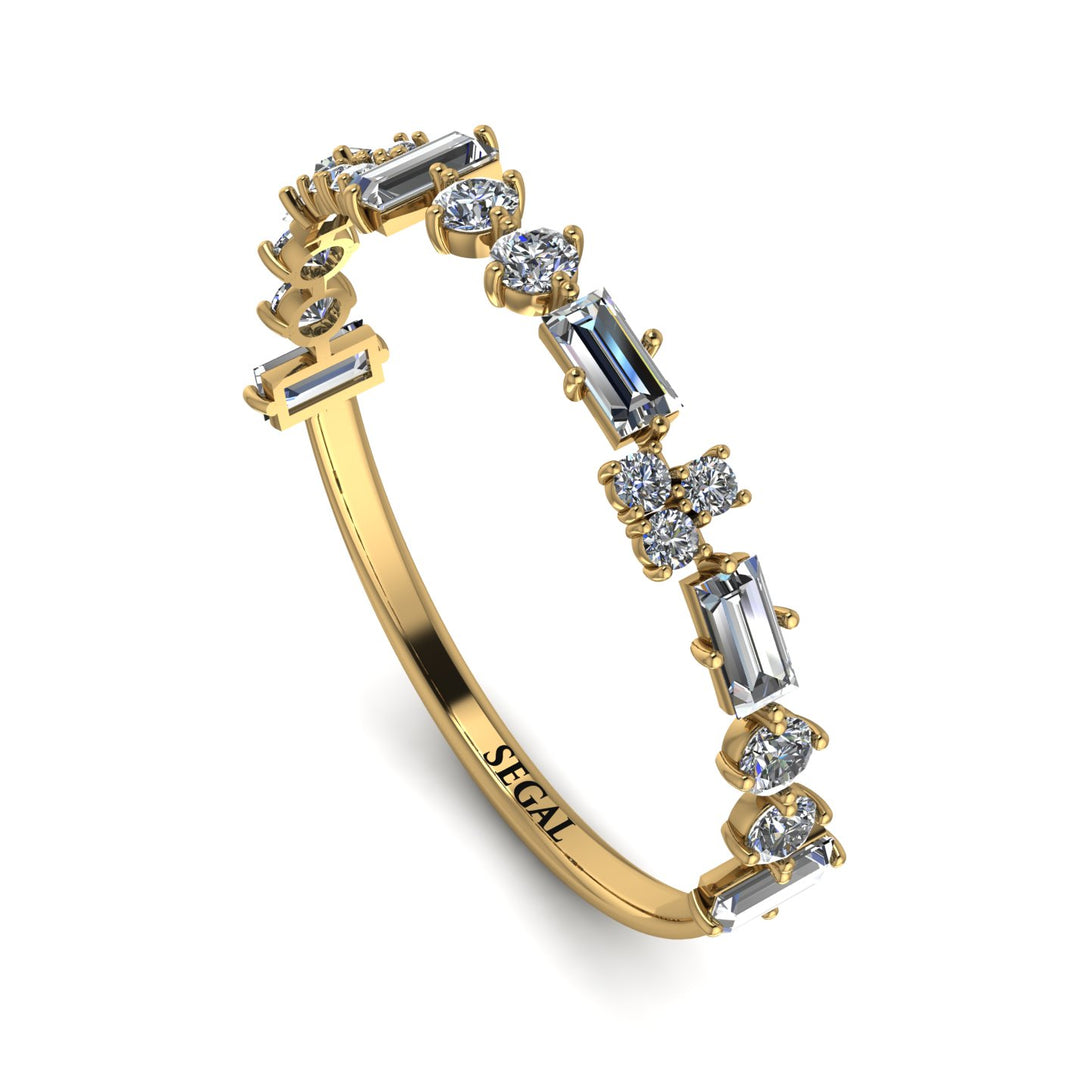Eternity Mix Diamond Ring - Jocelyn No. 1