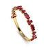 Eternity Mix Ruby Ring - Jocelyn No. 10
