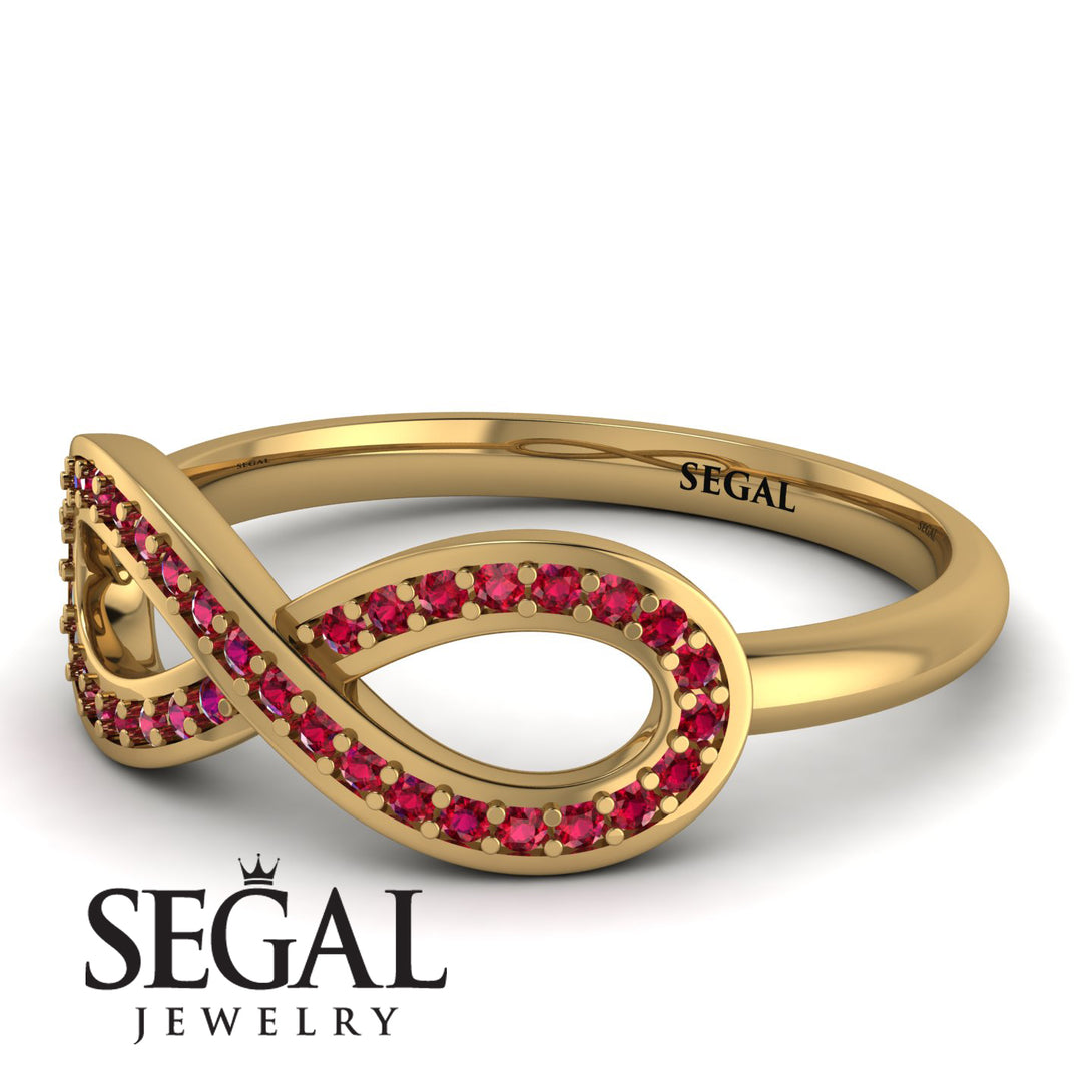 Infinity Ruby Ring - Alexa No. 10