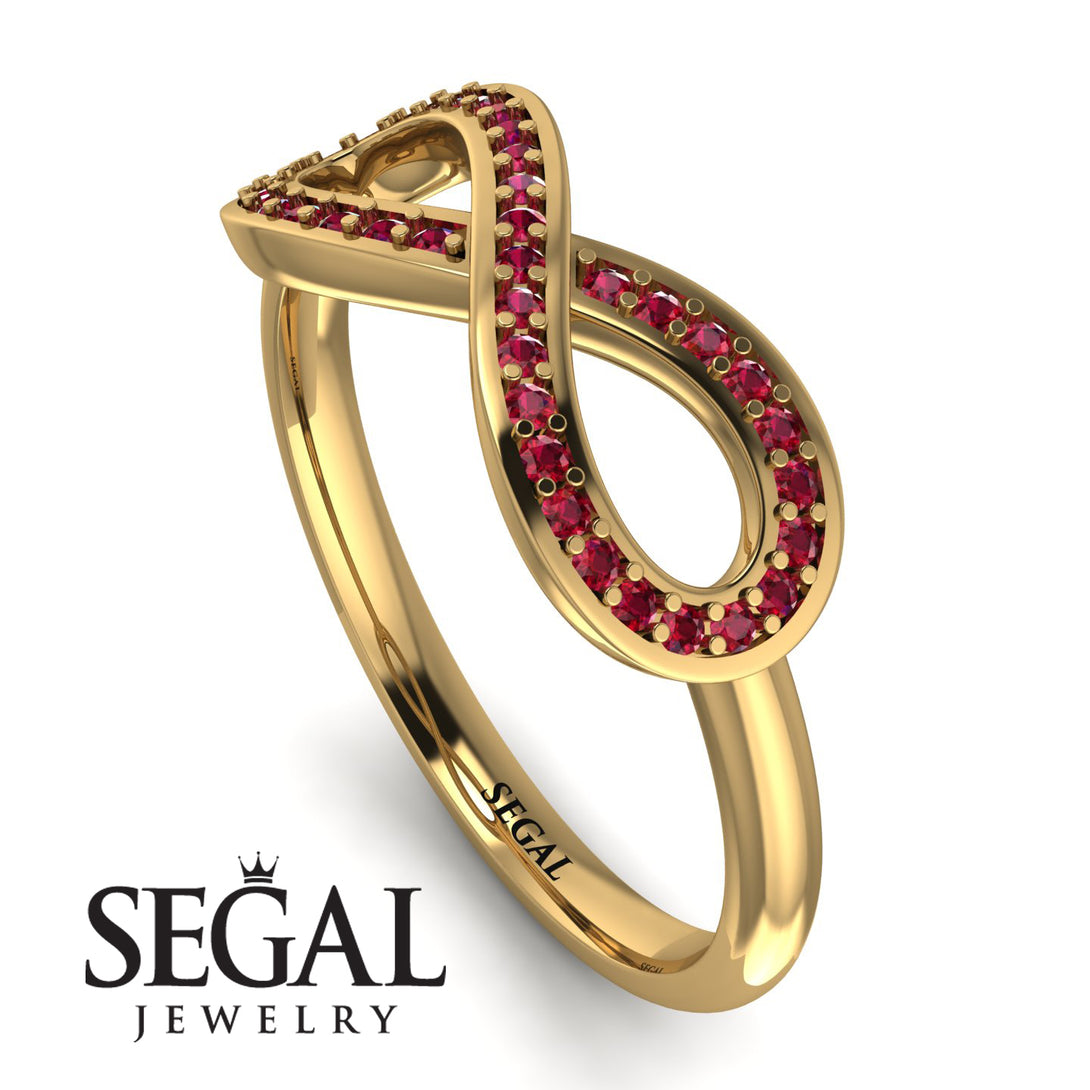 Infinity Ruby Ring - Alexa No. 10