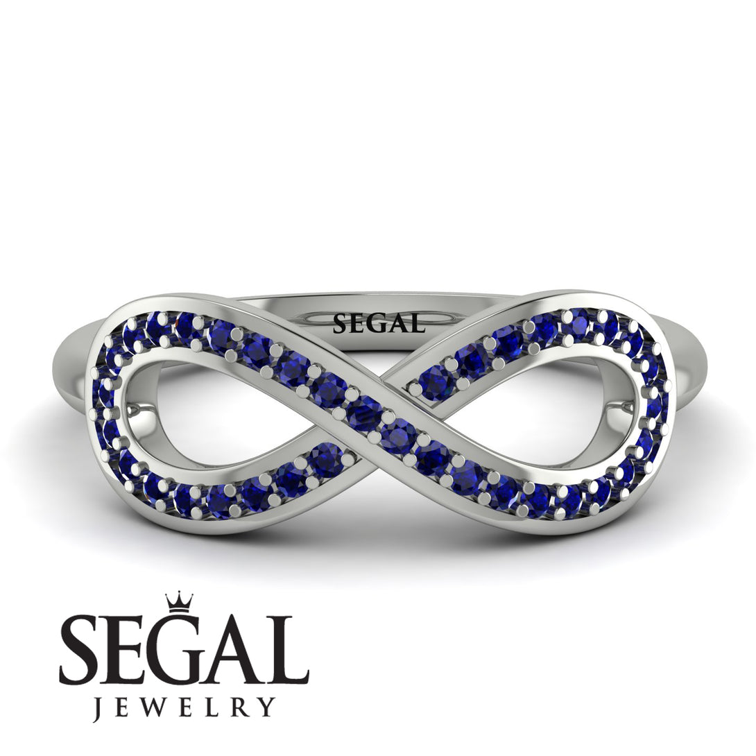 Infinity Sapphire Ring - Alexa No. 15