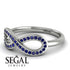 Infinity Sapphire Ring - Alexa No. 15 image 2