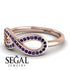 Infinity Sapphire Ring - Alexa No. 14