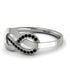 Infinity Yin Yang Black Diamond Ring - Lydia No. 9 image 1