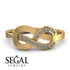 Infinity Yin Yang Diamond Ring - Lydia No. 1