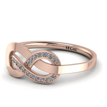 Infinity Yin Yang Diamond Ring - Lydia No. 2 image 1