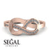 Infinity Yin Yang Diamond Ring - Lydia No. 2
