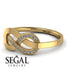 Infinity Yin Yang Diamond Ring - Lydia No. 1