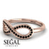 Infinity Black Diamond Ring - Alexa No. 8 image 2