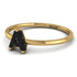 A Letter - Initial Gold Diamond Ring