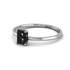 B Letter - Initial White Gold Diamond Ring