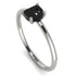 D Letter - Initial White Gold Diamond Ring