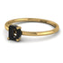 D Letter - Initial Gold Diamond Ring