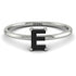 E Letter - Initial White Gold Diamond Ring