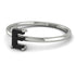 E Letter - Initial White Gold Diamond Ring