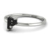 P Letter - Initial White Gold Diamond Ring