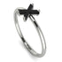 X Letter - Initial White Gold Diamond Ring