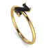 Z Letter - Initial Gold Diamond Ring