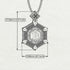 Hexagon Black Diamond Bitcoin Pendant - Jeremiah No. 20