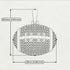 American Football Black Diamond Necklace - Jeremy No. 8