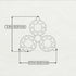 Minimalist Emerald Stud Earrings - Jillian No. 6