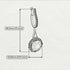 Hidden Halo Black Diamond Earrings - Joanna No. 69 image 4