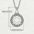 Hidden Halo Diamond Necklace - Joanna No. 3